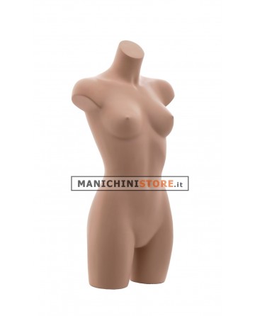 Busto torso donna per moda mare e intimo