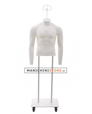 Busto uomo professionale per foto internet e-commerce TG. XL