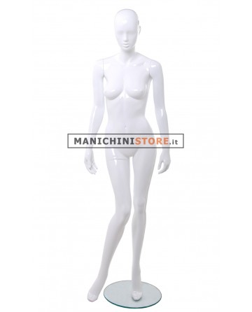 Manichino donna Tribal - 1R Bianco Lucido