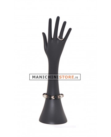 Mano portagioie nera cod.639