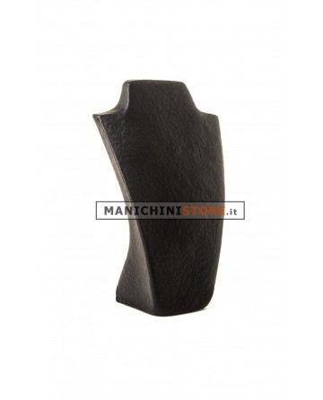 Busto display gioielli a V grande nero