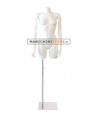 Busto torso donna con braccia