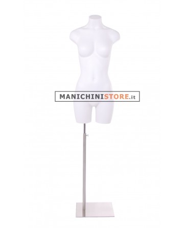 Busto manichino donna bianco NEW