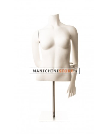 Busto manichino donna da banco B2