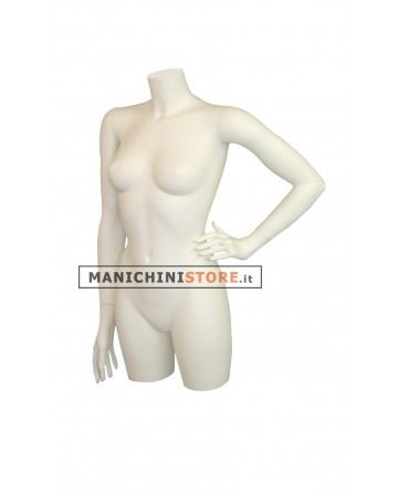 Busto manichino donna precolorato R5