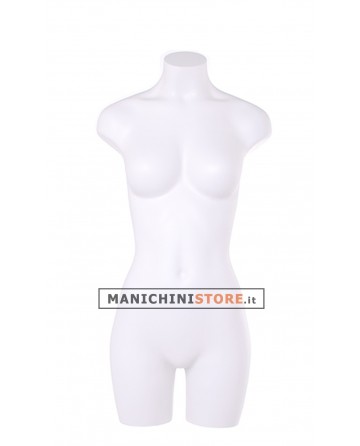Busto manichino donna bianco NEW senza base