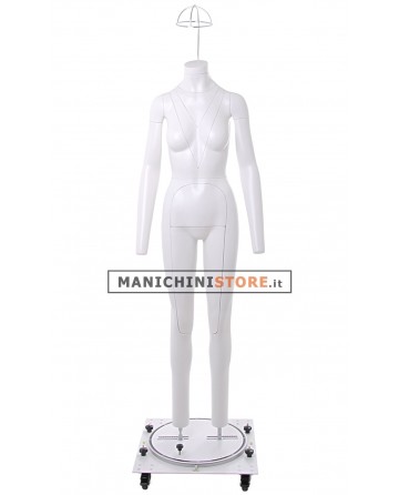 Manichino donna professionale per  foto internet e-commerce