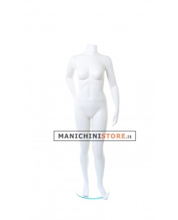Manichino donna taglia comoda silhouette
