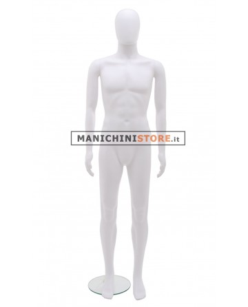 Manichino uomo White Ecoplastic 4