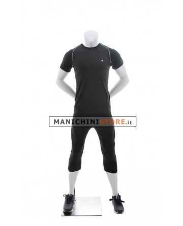 Manichino sportivo uomo senza testa 1 - Fitness