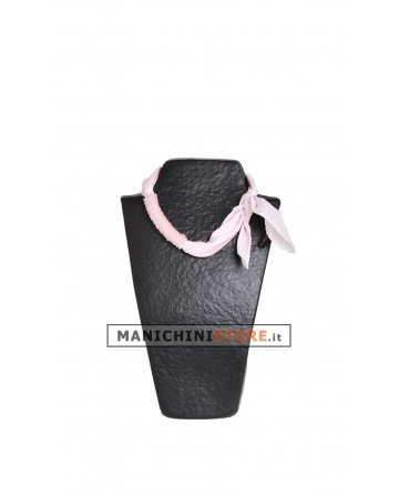 Busto display gioielli a V piccolo nero
