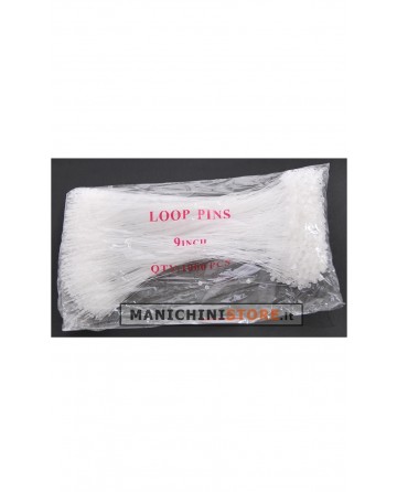 Fili di Nylon richiudibili per cartellini 220 mm